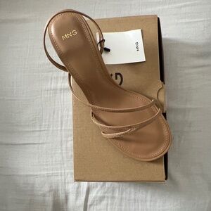 Mango Strappy Heeled Sandals